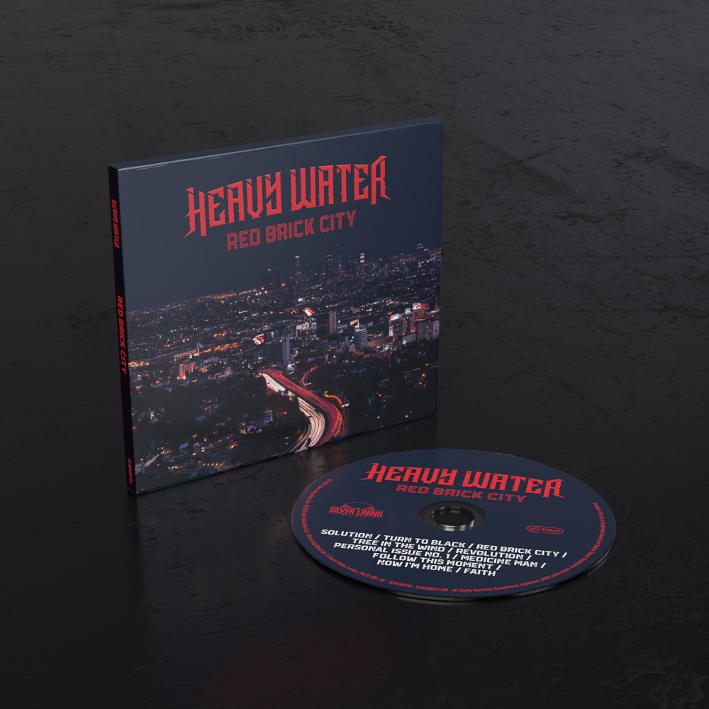 Heavy Water - Red Brick City CD & T-Shirt