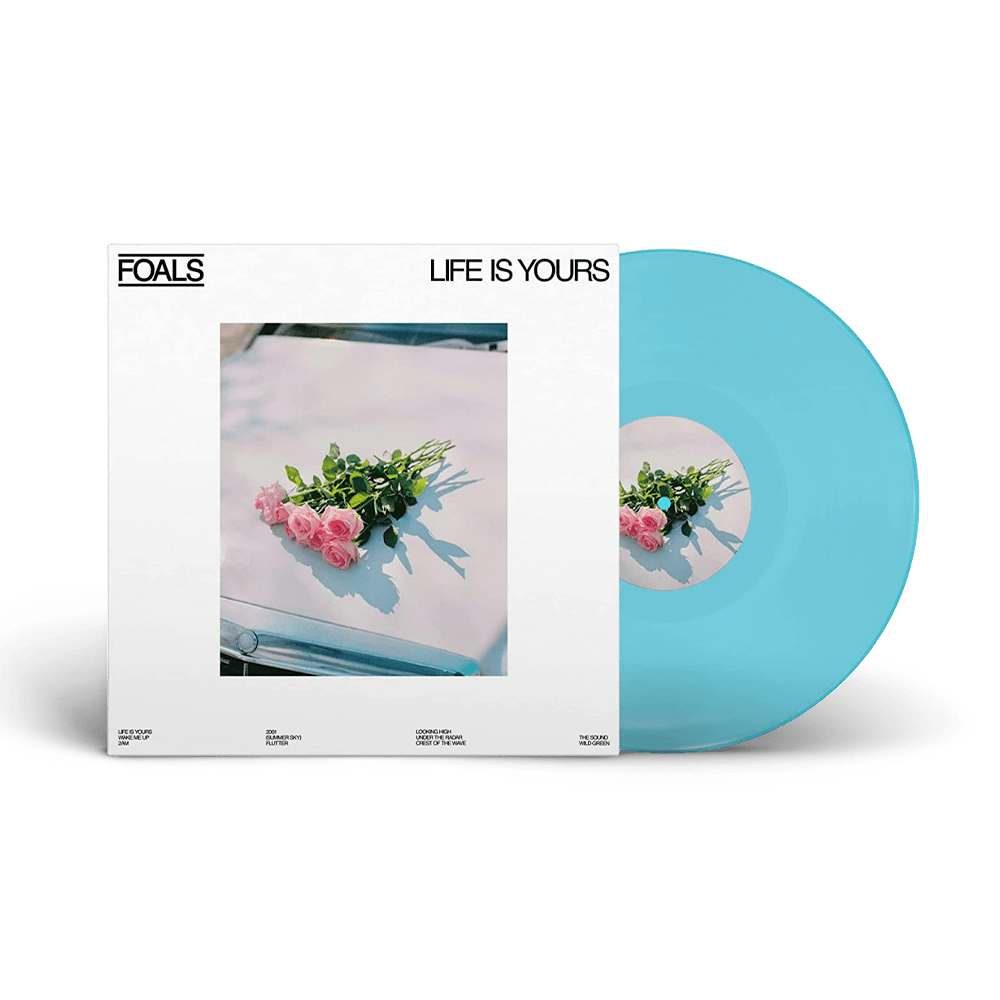 Foals - Life is Yours Blue  Heavyweight Vinyl