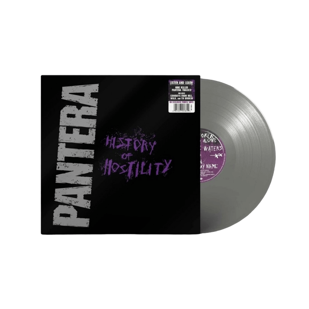 Pantera - History Of Hostility Silver Vinyl