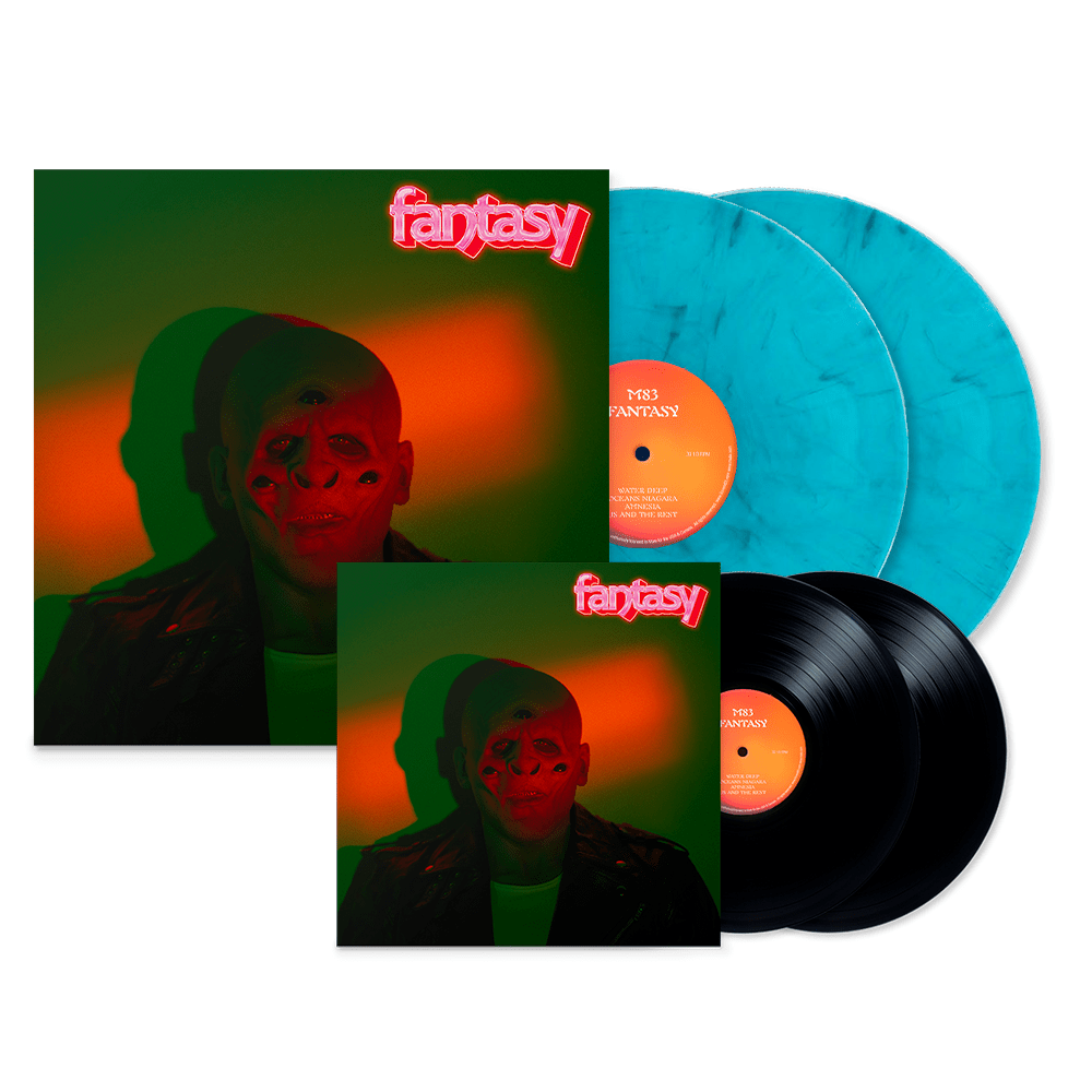 M83 - Fantasy Blue Marble Vinyl-Black Vinyl