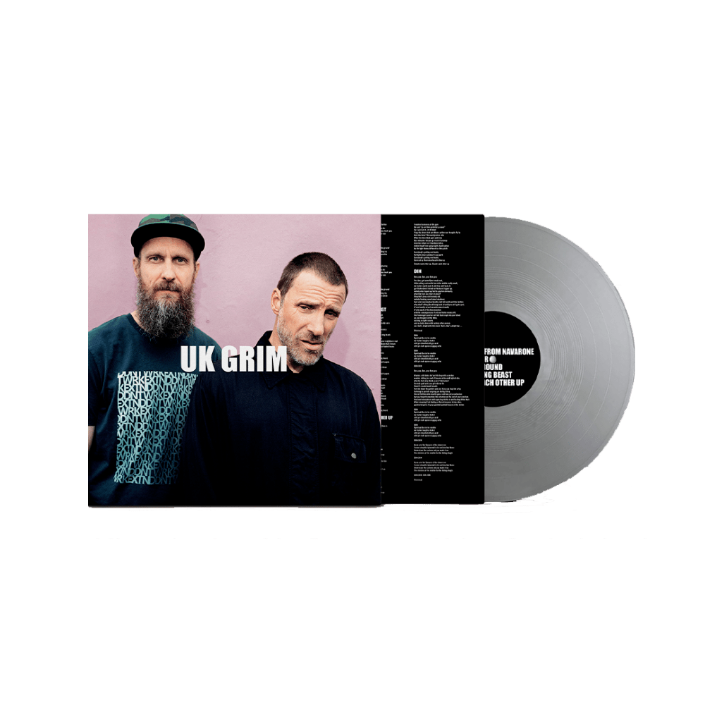 Sleaford Mods - UK Grim Silver Vinyl