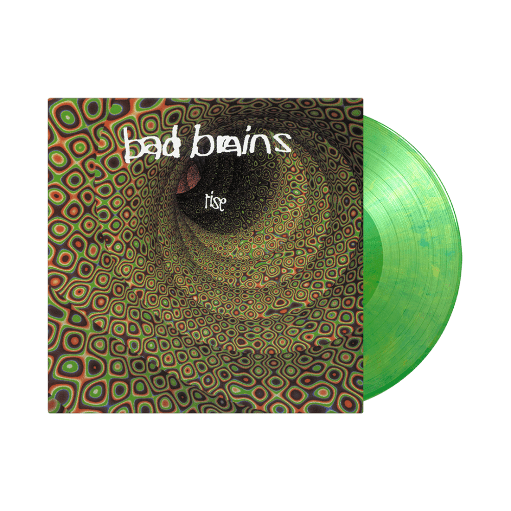 Bad Brains Vinyl - Rise Green & Yellow Marbled Heavyweight Vinyl