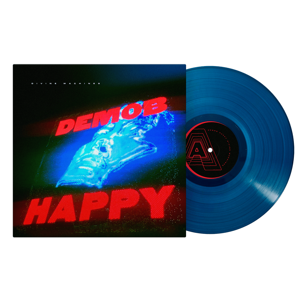 Demob Happy Vinyl - Divine Machines Transparent Blue Vinyl