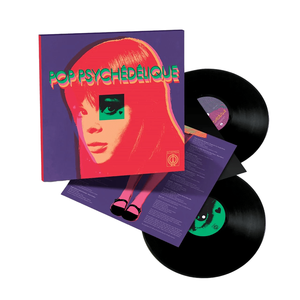 Various Artists Vinyl - Pop Psychedelique The Best Of French Psychedelic Pop 1964-2019 Vinyl