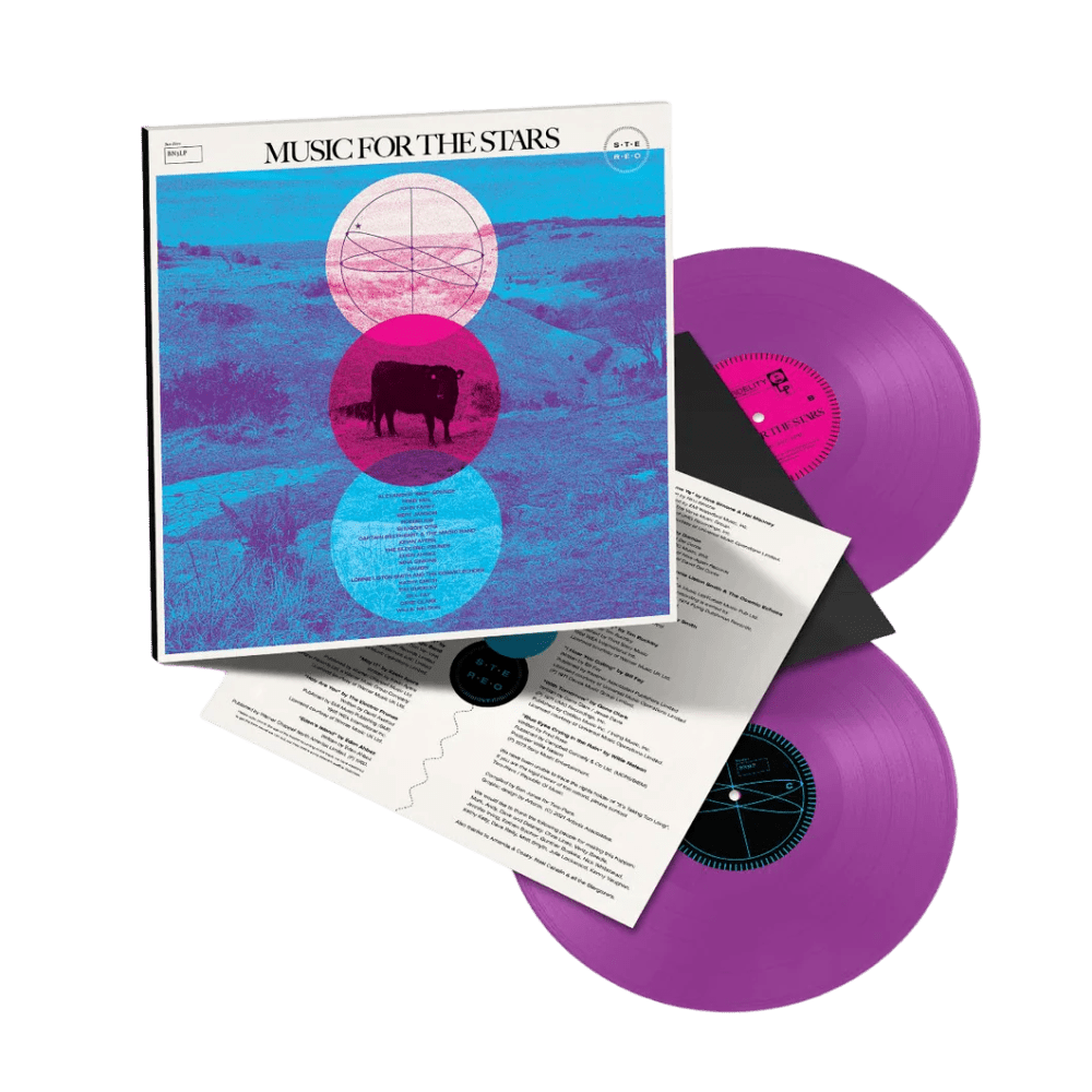 Various Artists Vinyl - Music For The Stars Celestial Music 1960-1979 Transparent Amethyst Coloured Vinyl