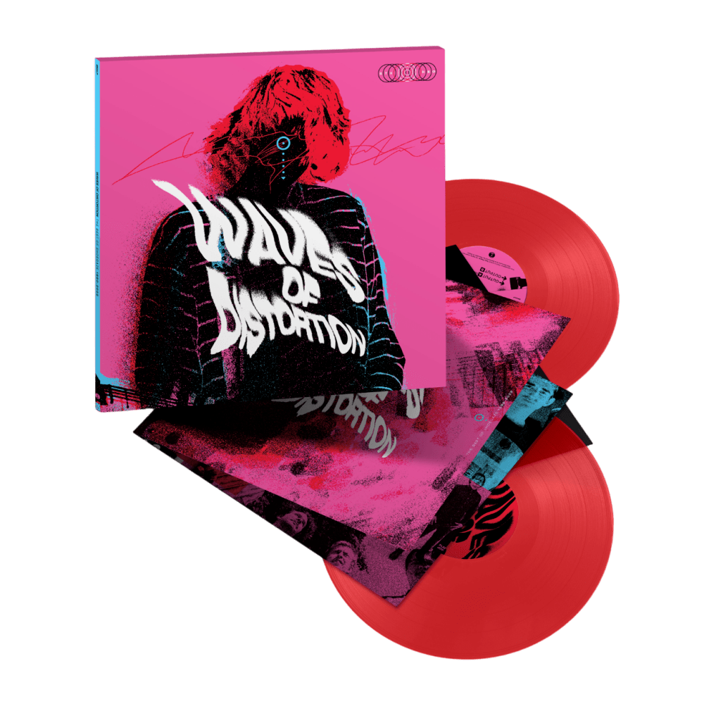 Various Artists Vinyl - Waves Of Distortion The Best Of Shoegaze 1990-2022 Transparent Red Coloured Vinyl