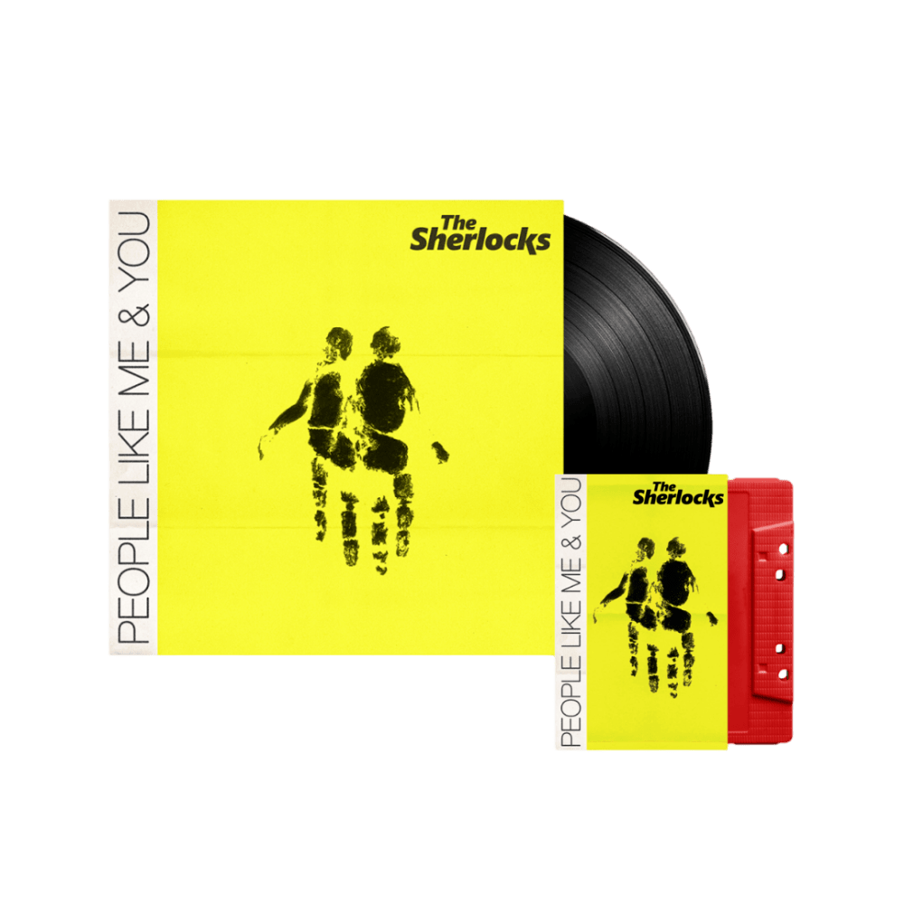 The Sherlocks - People Like Me & You Black Vinyl-Cassette