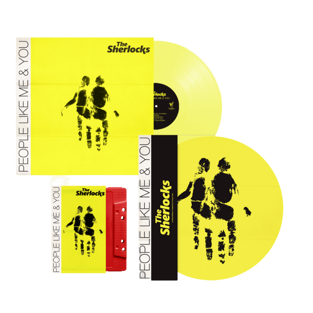 The Sherlocks - People Like Me & You Neon Vinyl + Picture Disc + Cassette