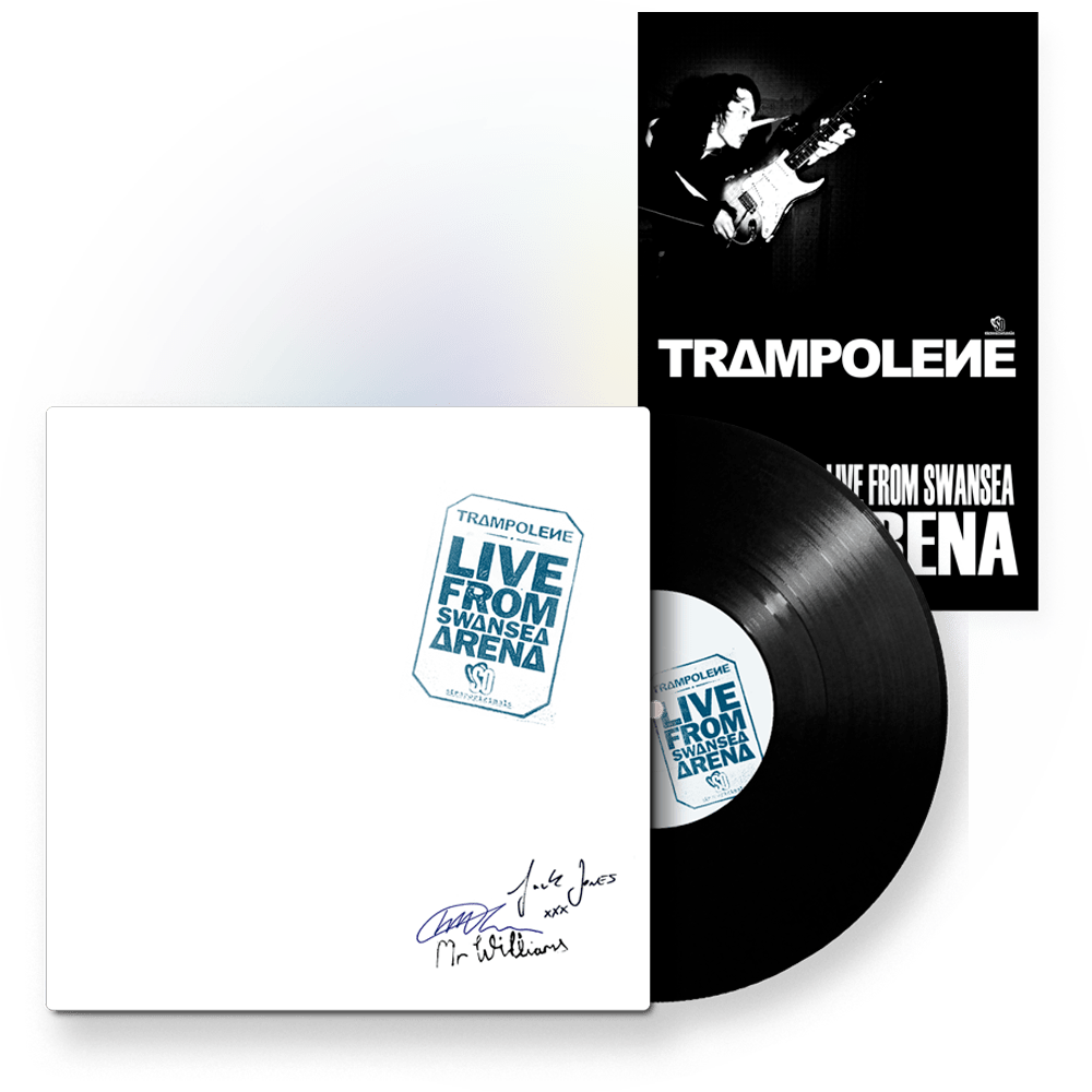 Trampolene - Live From Swansea Arena Signed LP