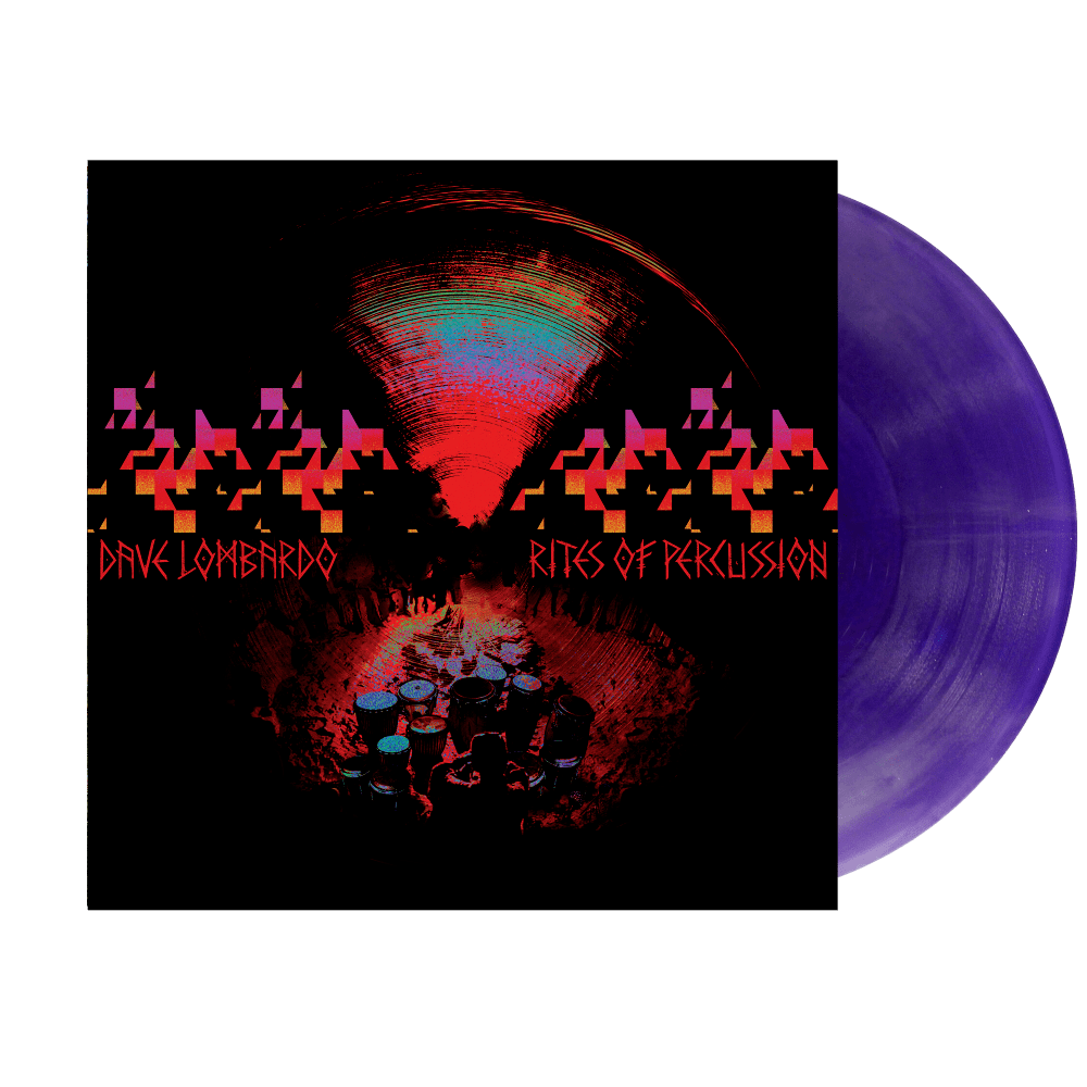 Dave Lombardo - Rites Of Percussion Limited Edition Purple Haze LP