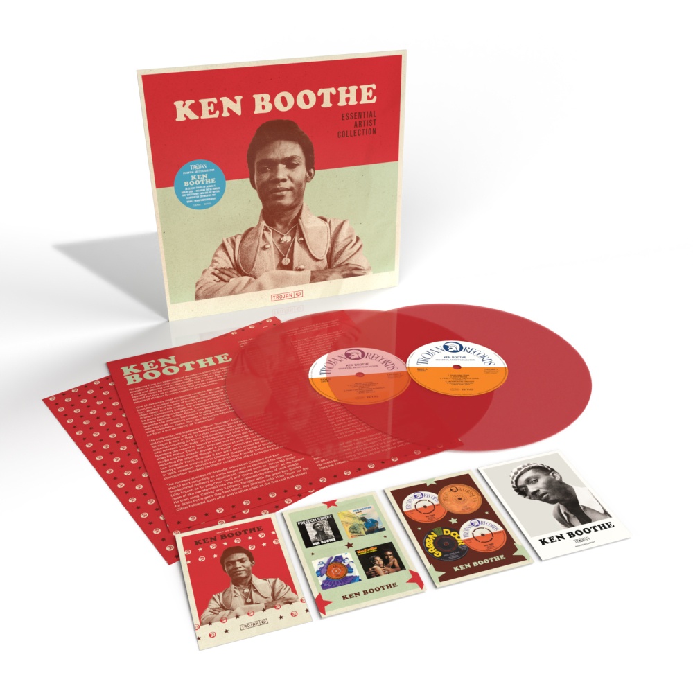 Ken Boothe - Essential Artist Collection Red Transparent Double-Vinyl