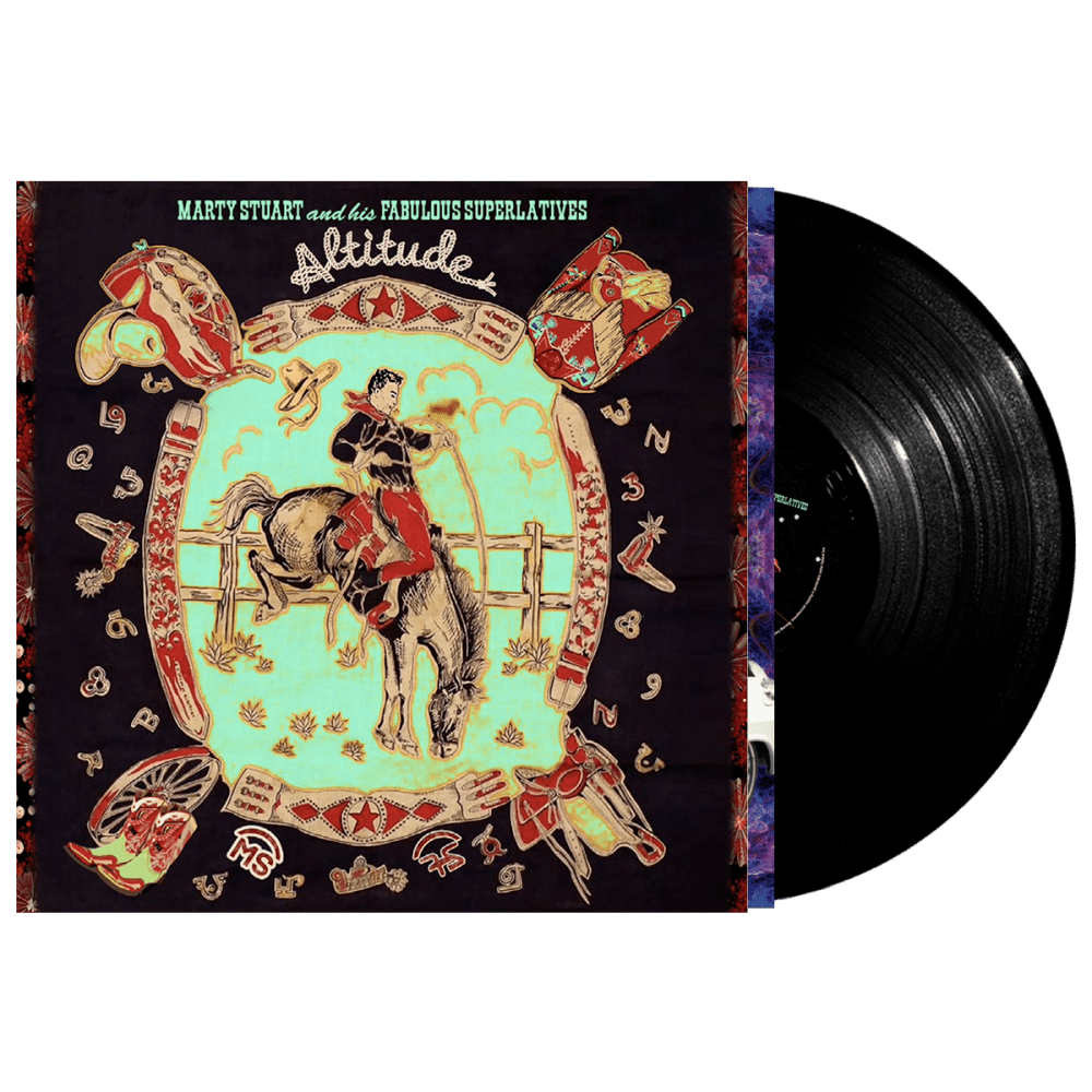 Marty Stuart and his Fabulous Superlatives - Altitude Black LP