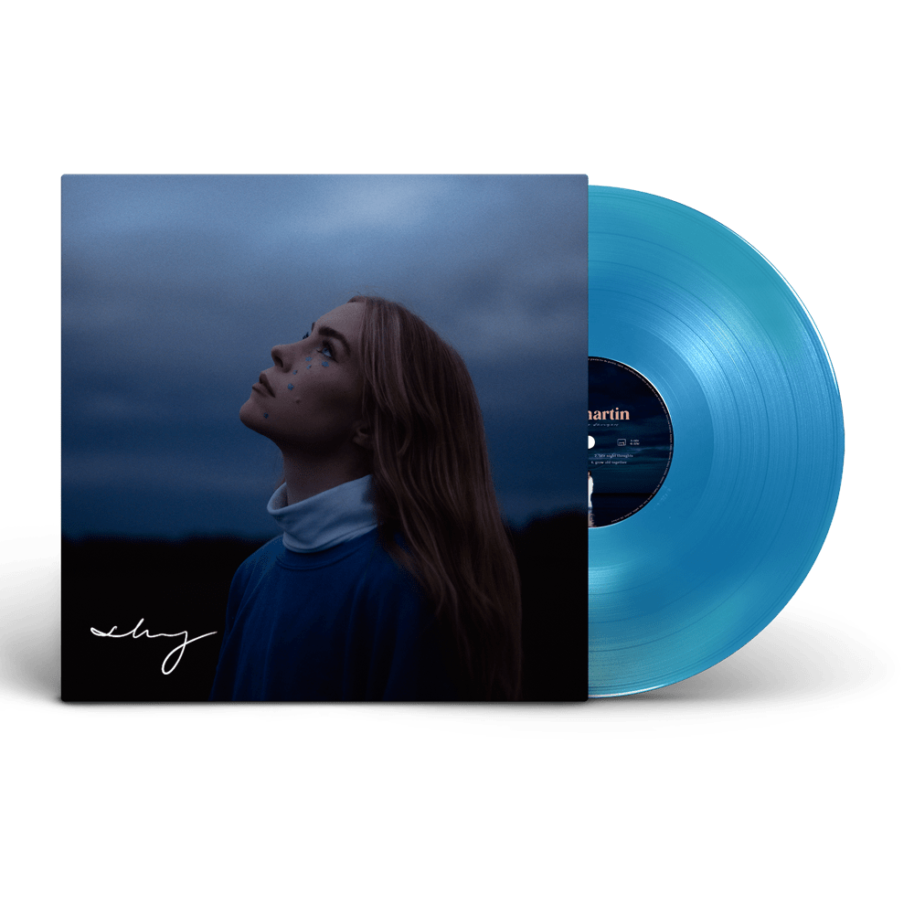 shy martin - late night thoughts signed blue LP