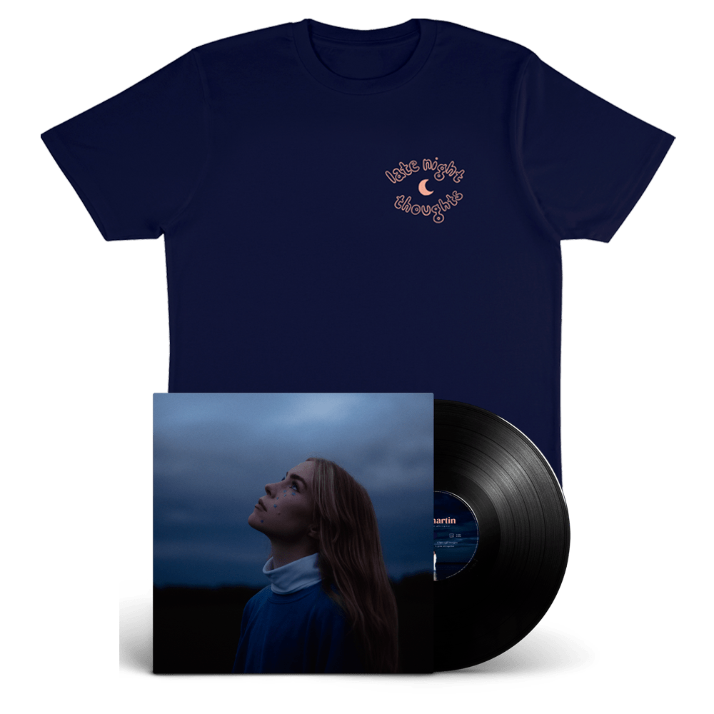 shy martin - late night thoughts lp & t-shirt