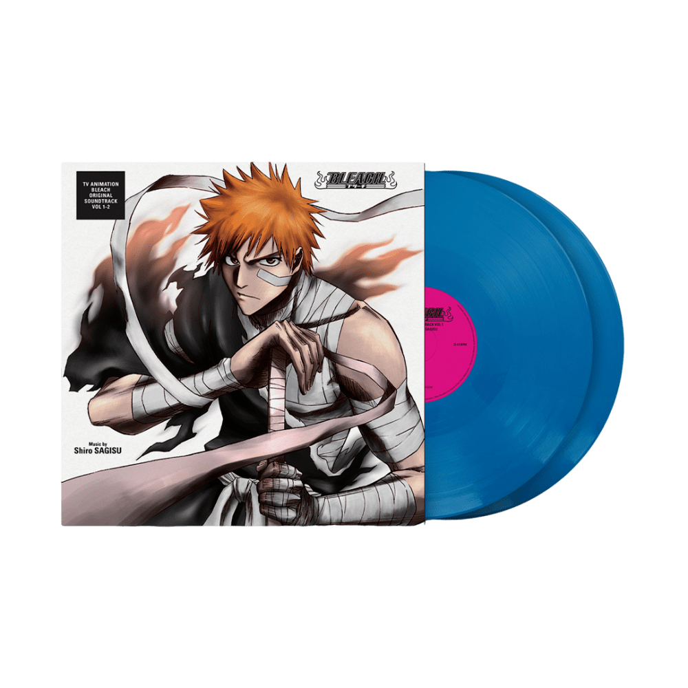 Shiro Sagisu - Bleach Original Soundtrack Translucent Blue Double-Vinyl