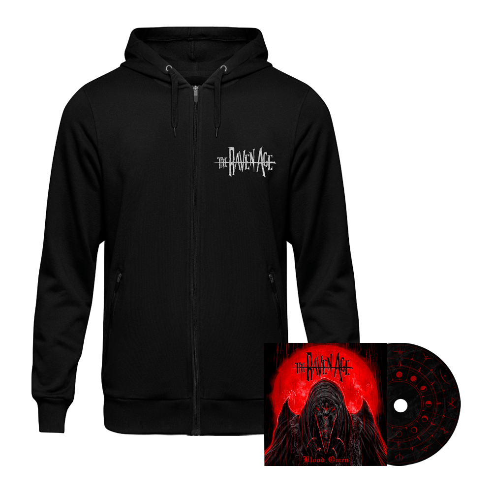 The Raven Age Print - Blood Omen CD Album & Zip Hoodie with Print