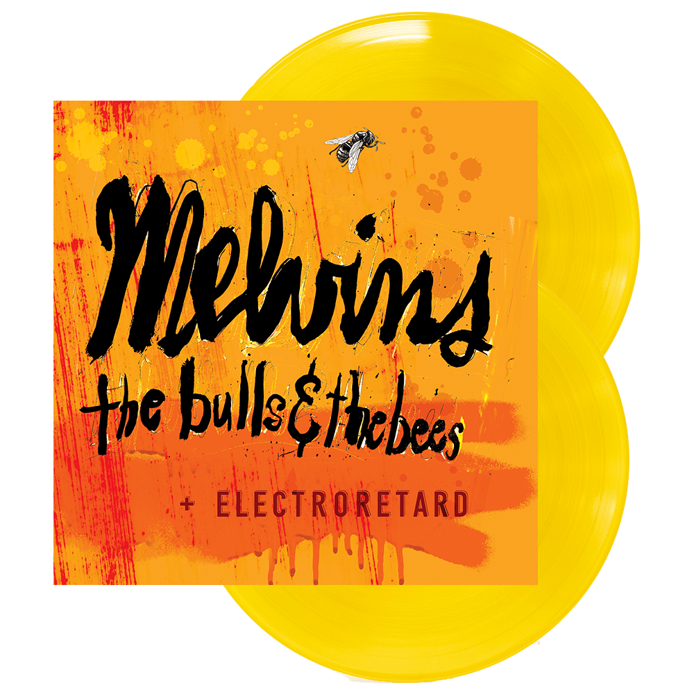 Melvins - The Bulls & The Bees + Electroretard Canary Yellow Vinyl Double LP