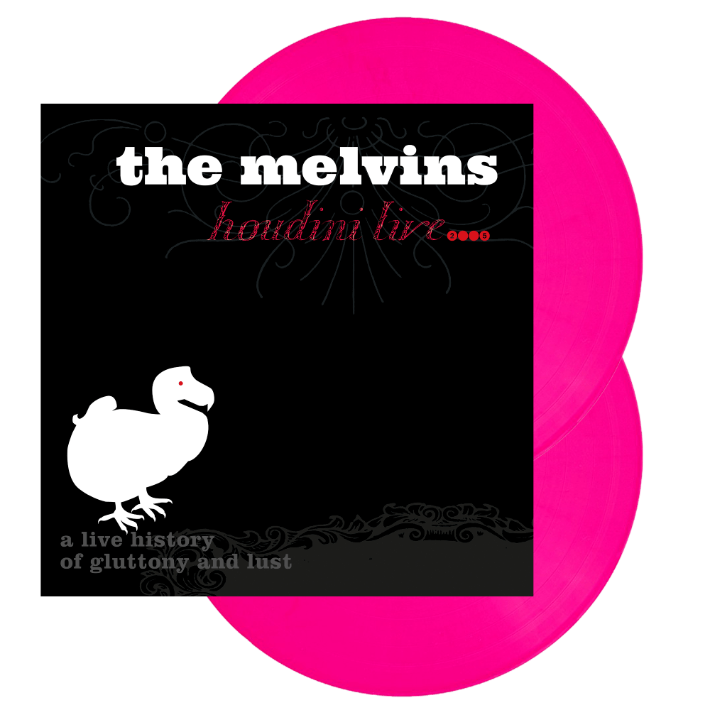 Melvins - Houdini Live 2005 Hot Pink Vinyl Double LP