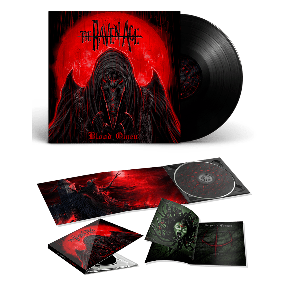 The Raven Age Print - Blood Omen Heavyweight Vinyl & Deluxe-CD with Print