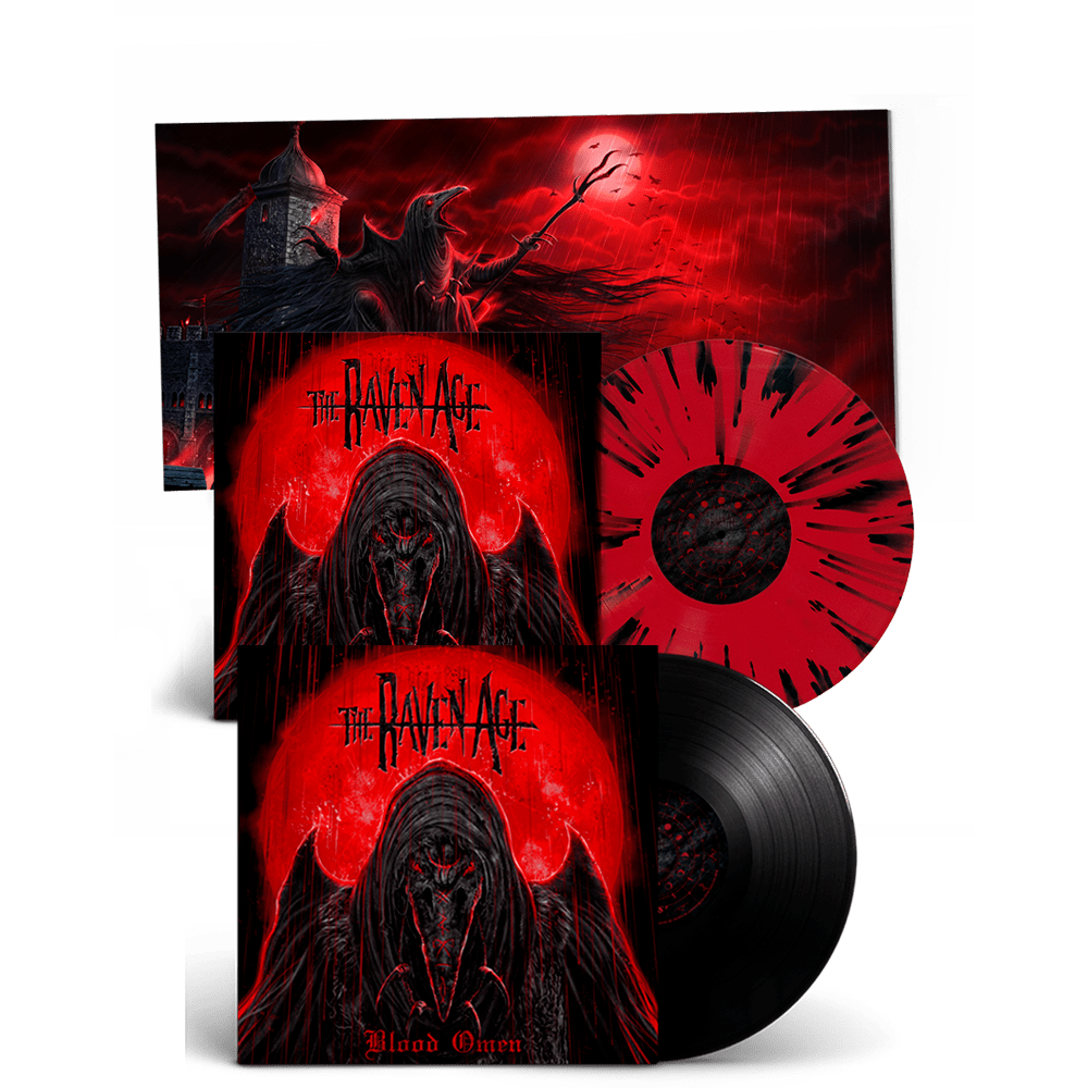 The Raven Age Print - Blood Omen Exclusive Deluxe Splatter Vinyl & Heavyweight Vinyl with Print