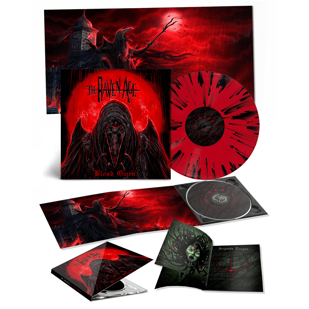 The Raven Age Print - Blood Omen Exclusive Deluxe Splatter Vinyl & Deluxe-CD with Print