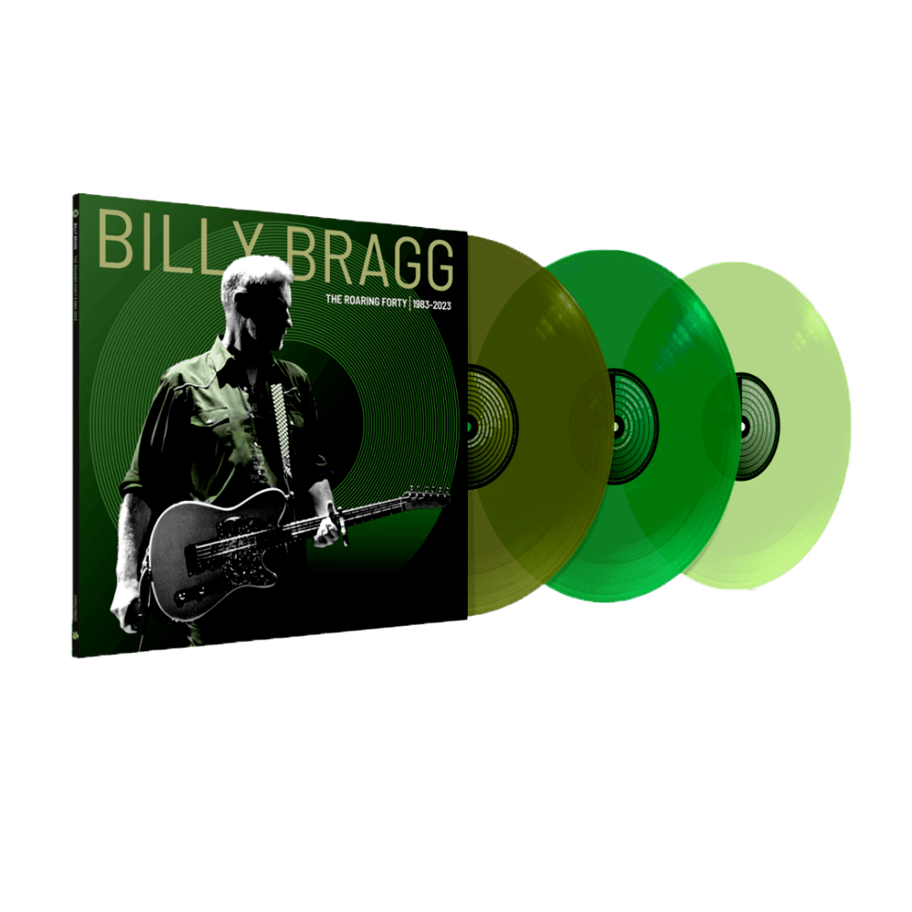 Billy Bragg - The Roaring Forty Deluxe Green Vinyl