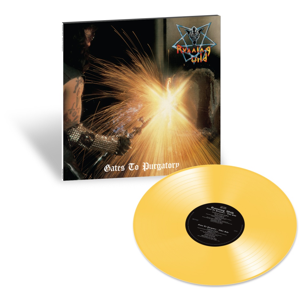 Running Wild - Gates To Purgatory Yellow Vinyl