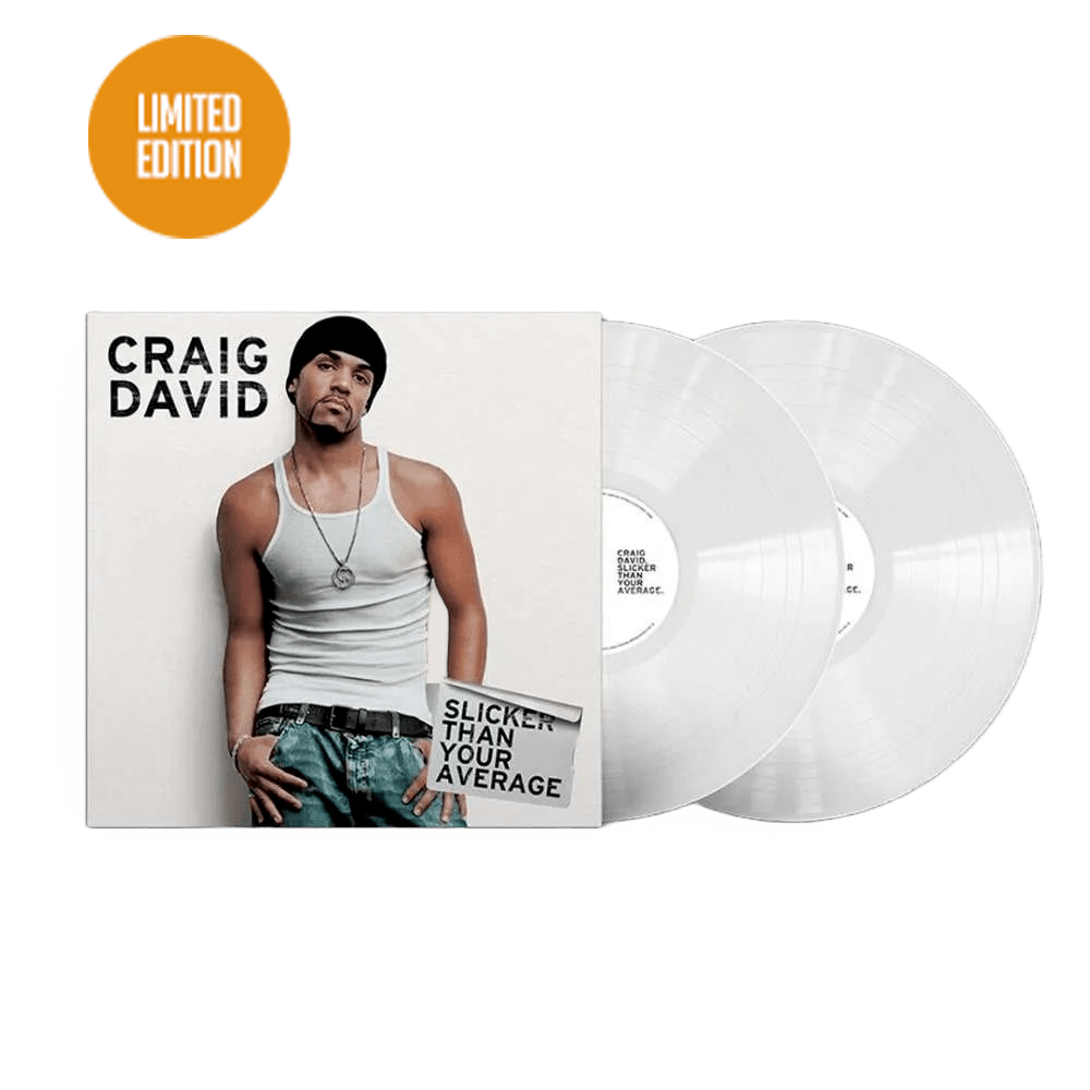 Craig David - Slicker Than Your Average: 20th Anniversary White Double-Vinyl