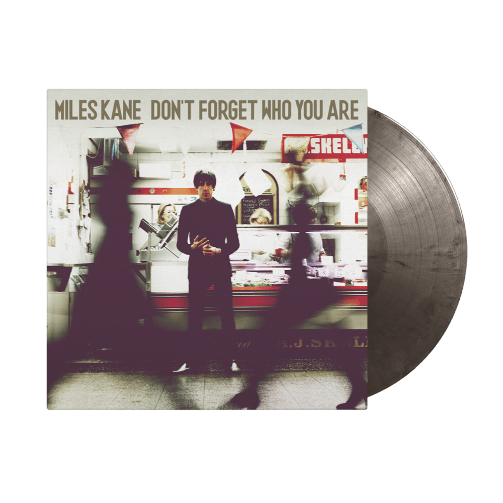 Miles Kane - Dont Forget Who You Are Silver & Black Marbled  Heavyweight Vinyl