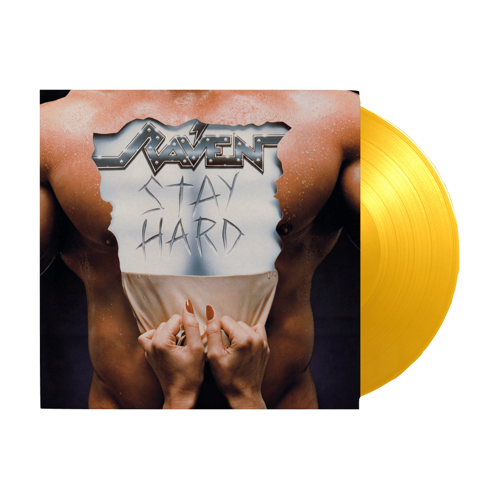 Raven - Stay Hard Translucent Yellow Heavyweight Vinyl