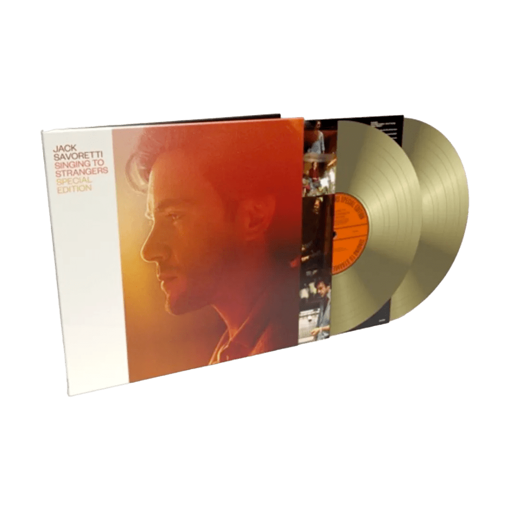 Jack Savoretti Vinyl - Singing To Strangers Deluxe Gold Double Vinyl