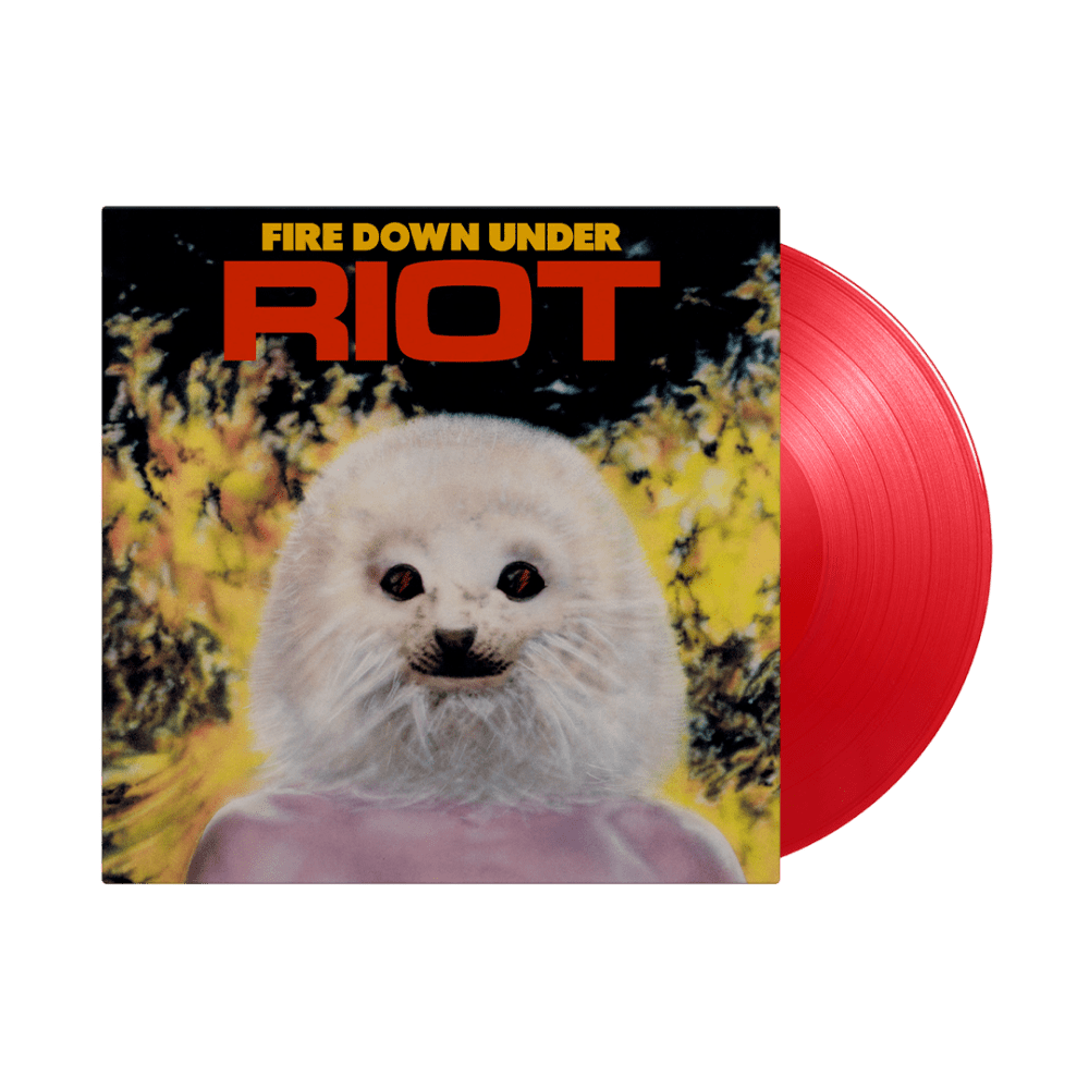 Riot Vinyl - Fire Down Under Translucent Red Heavyweight Vinyl