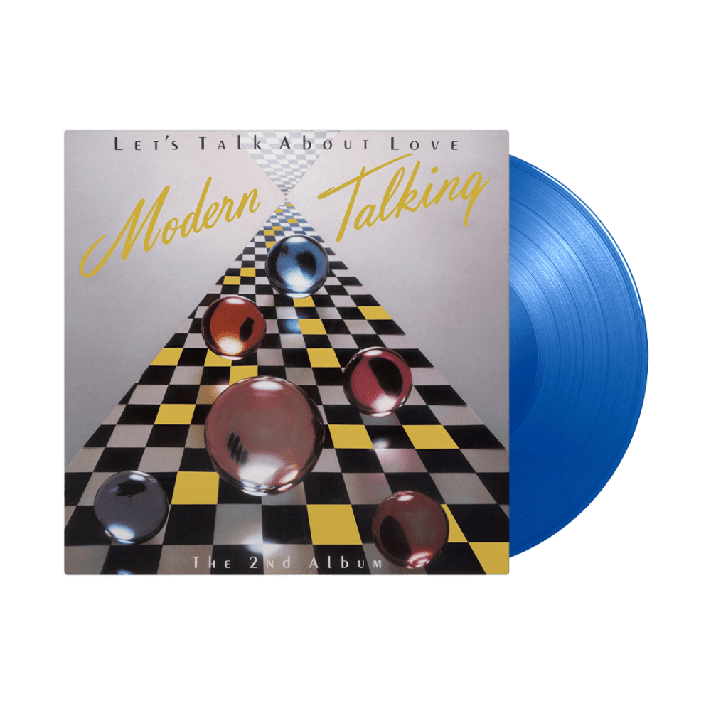 Modern Talking - Lets Talk About Love Translucent Blue Heavyweight Vinyl