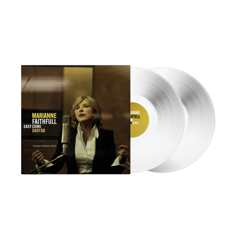 Marianne Faithfull - Easy Come-Easy Go White Double Heavyweight Vinyl