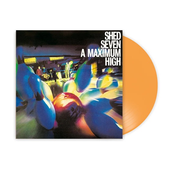 Shed Seven Vinyl - A Maximum High Orange Neon Marbled Vinyl