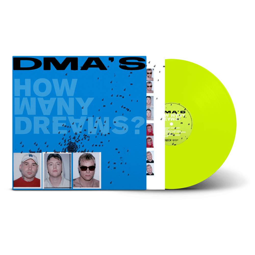 DMA'S - How Many Dreams? Exclusive Neon Yellow Heavyweight LP