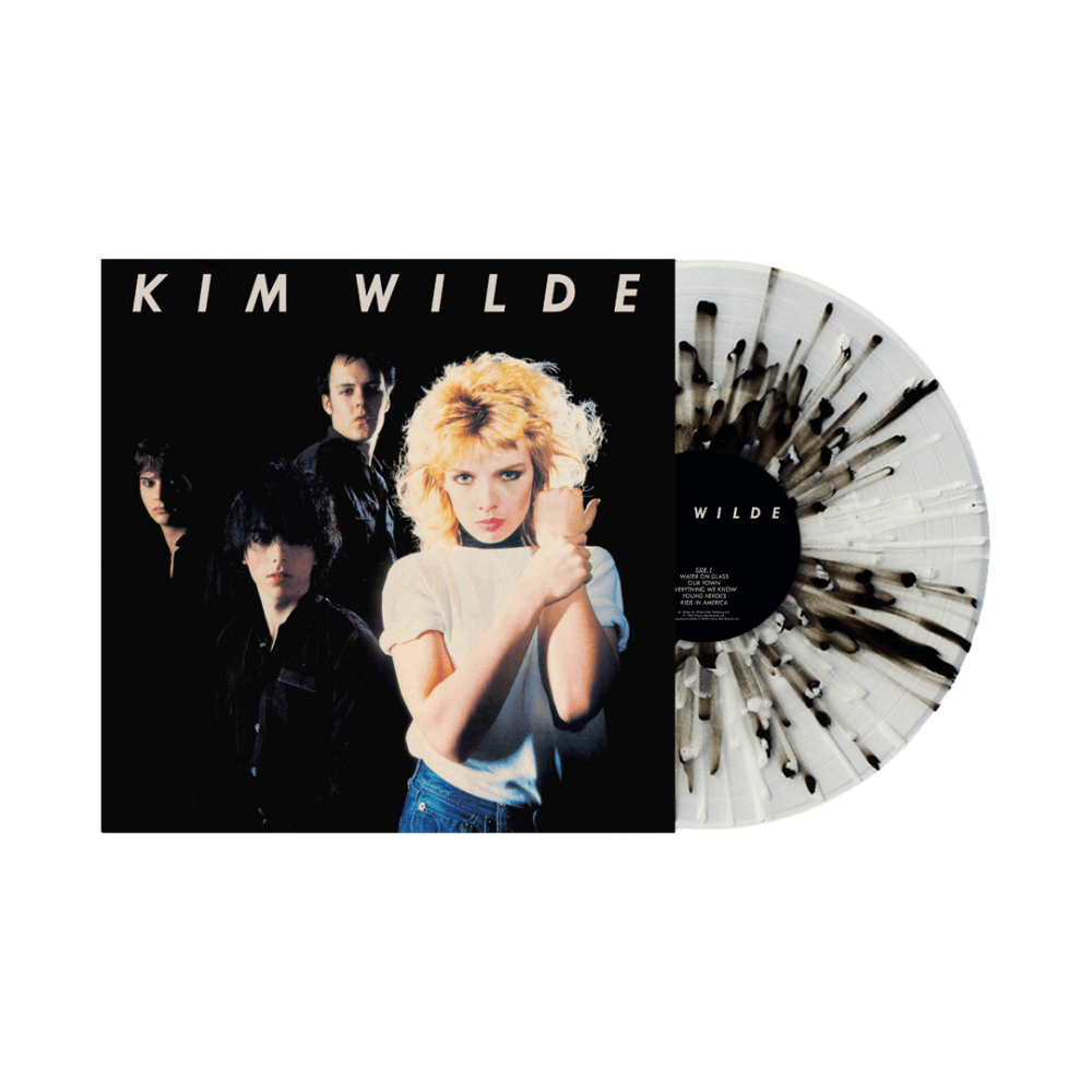 Kim Wilde - Kim Wilde Clear With Black Splatter Vinyl