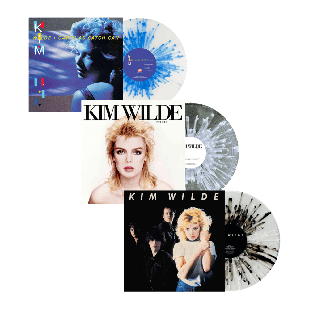 Kim Wilde - Kim Wilde-Select-Catch As Catch Can Clear Splatter Vinyl