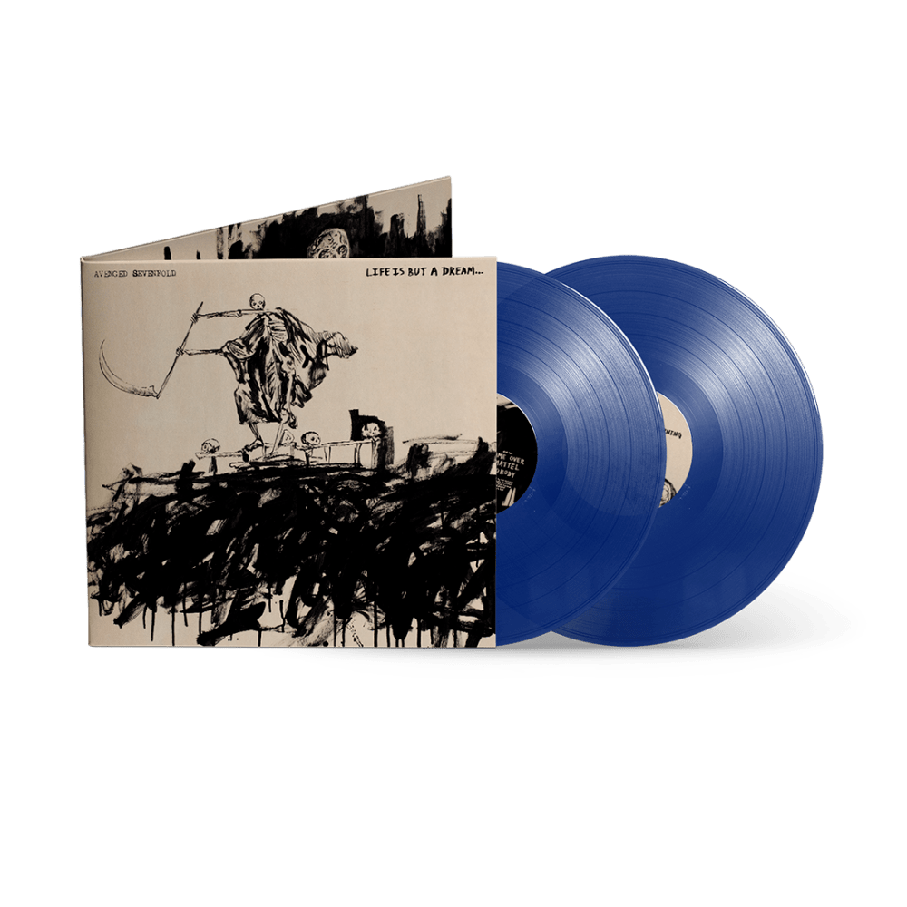 Avenged Sevenfold - Life Is But A Dream Blue Double-Vinyl