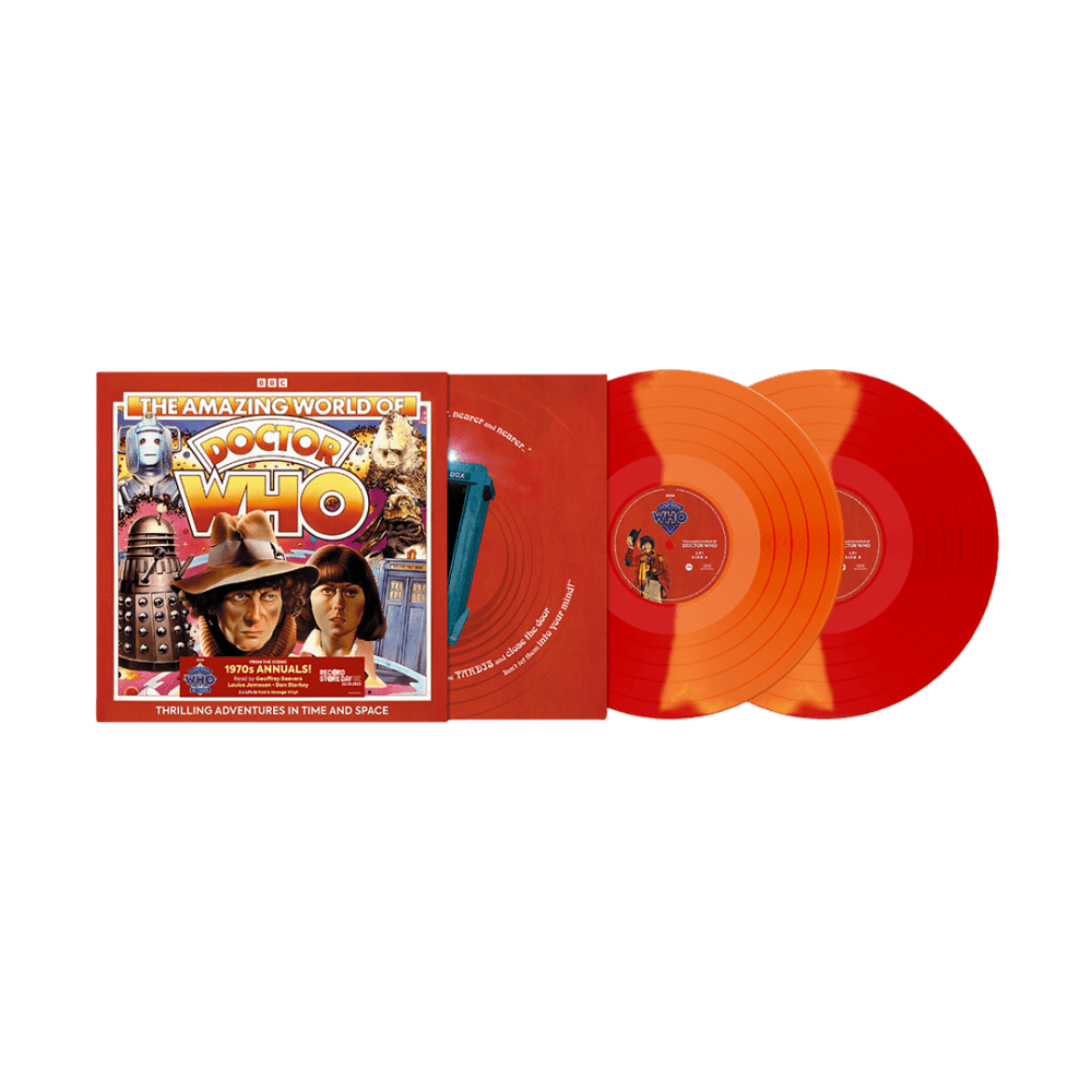 Doctor Who Vinyl - The Amazing World Of Doctor Who RSD 2023 2LP Colour Vinyl Double Vinyl