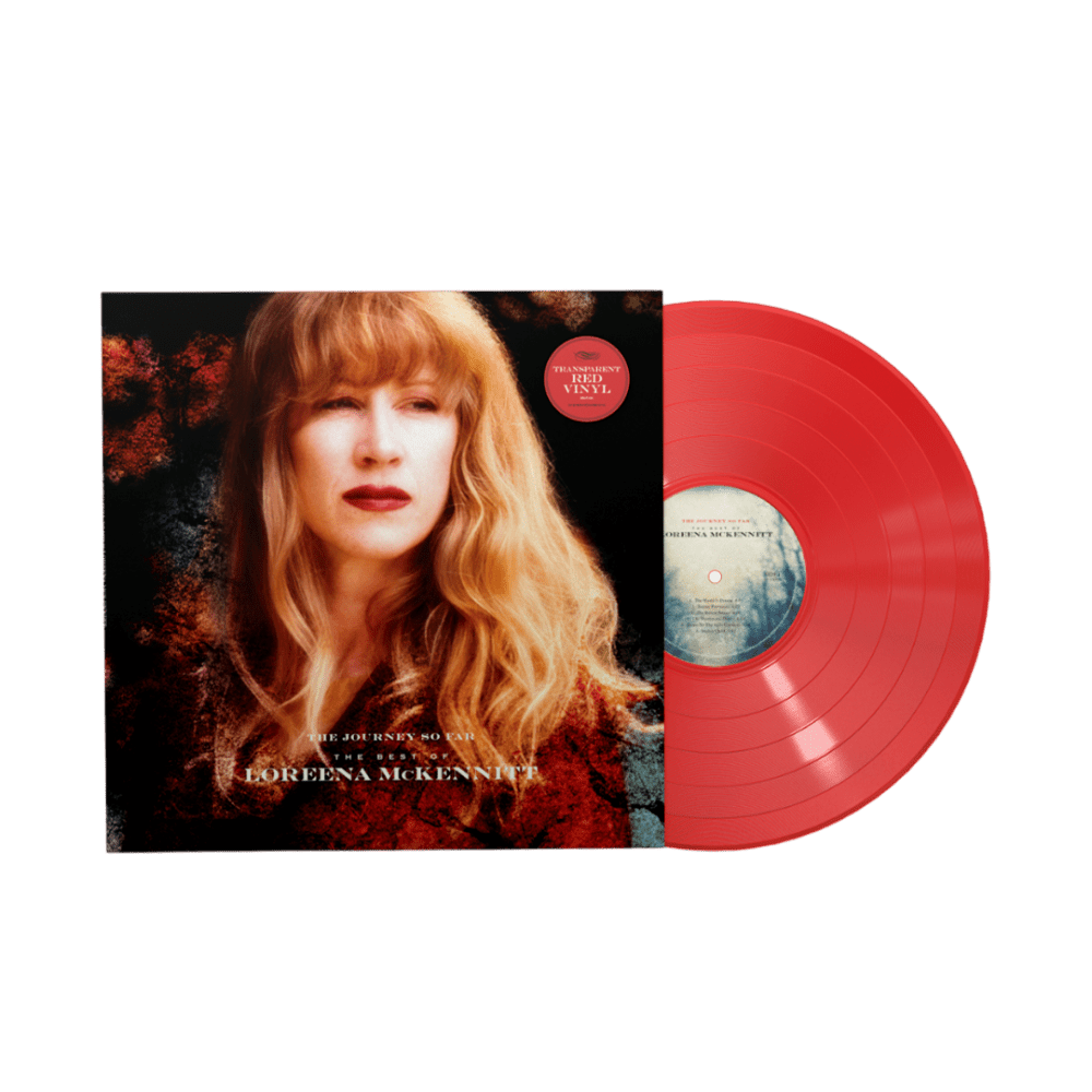 Loreena McKennitt - The Journey So Far- The Best Of Loreena McKennitt Transparent Red-Vinyl