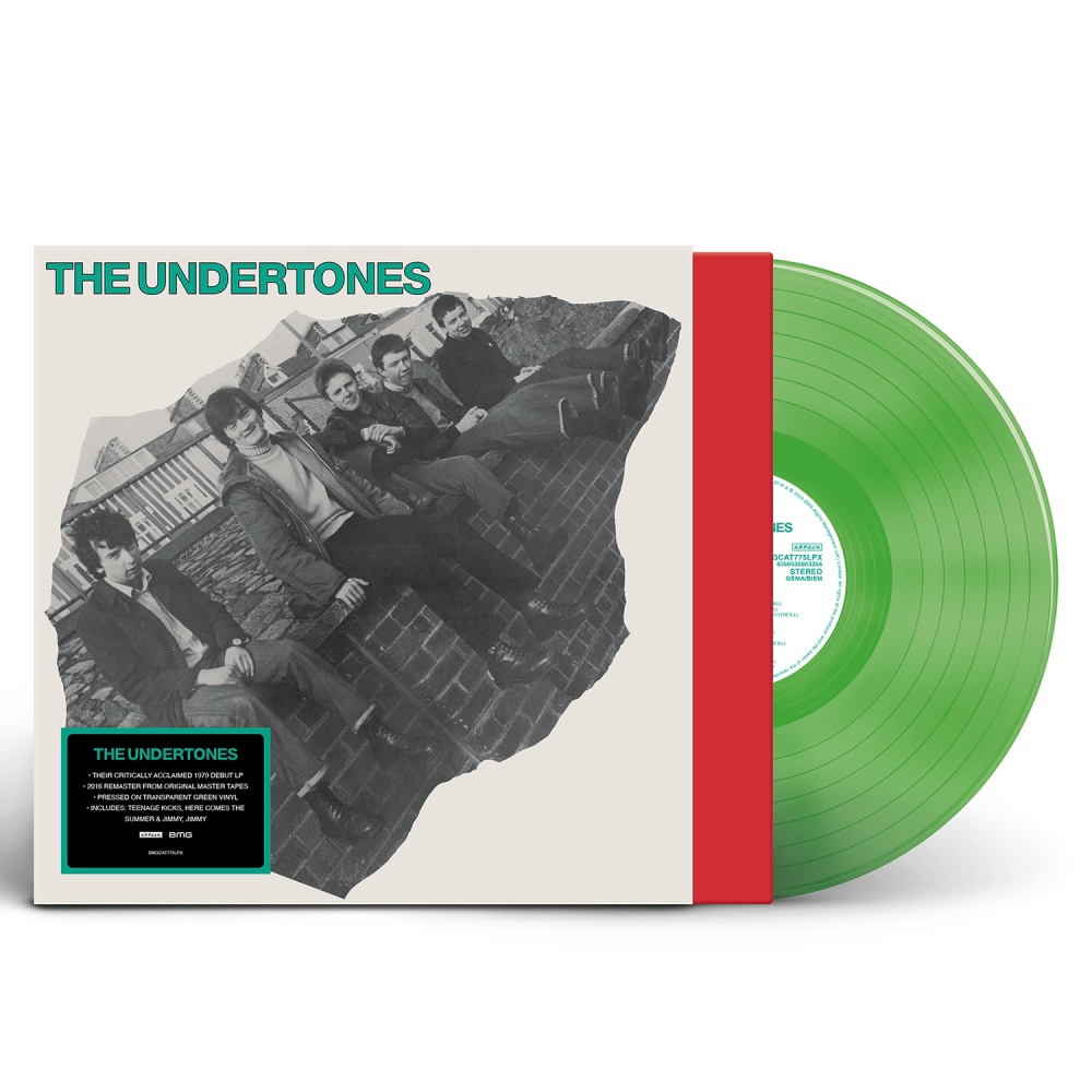 The Undertones - The Undertones, transparent green vinyl LP