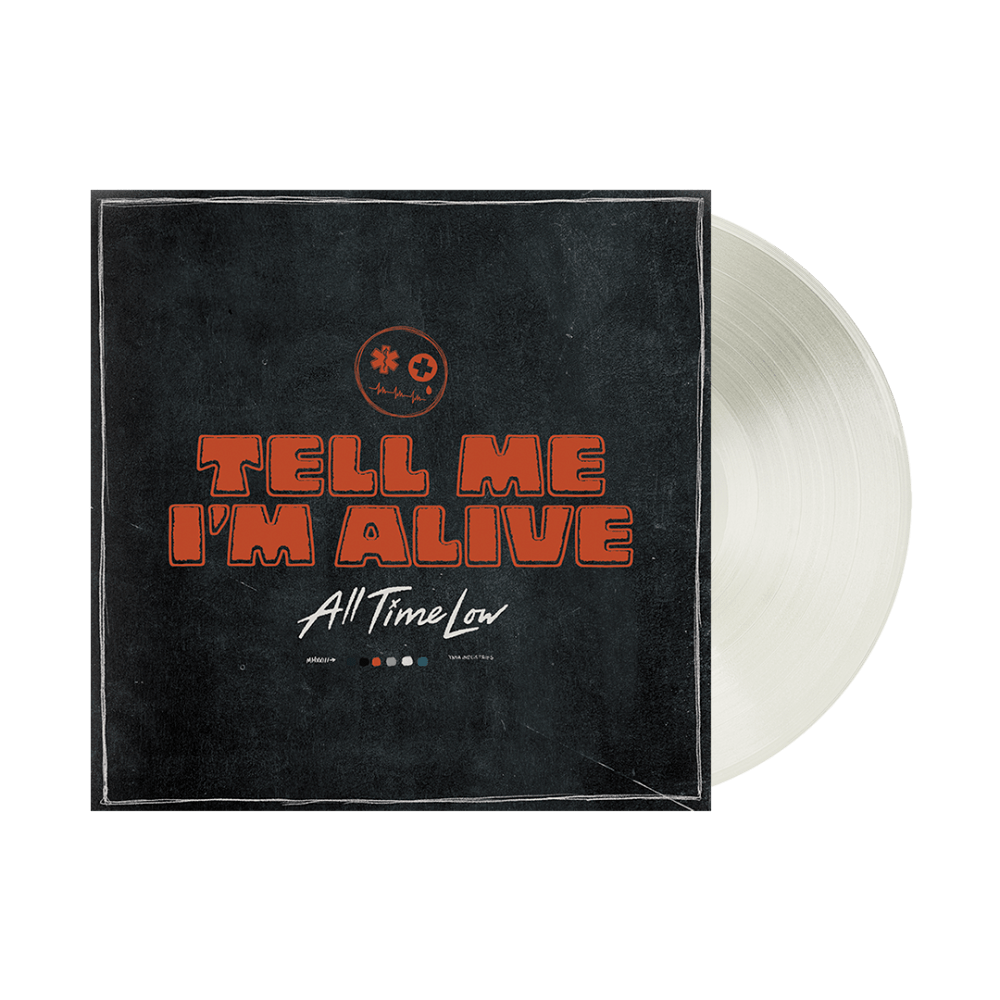 All Time Low Vinyl - Tell Me I'm Alive White Vinyl