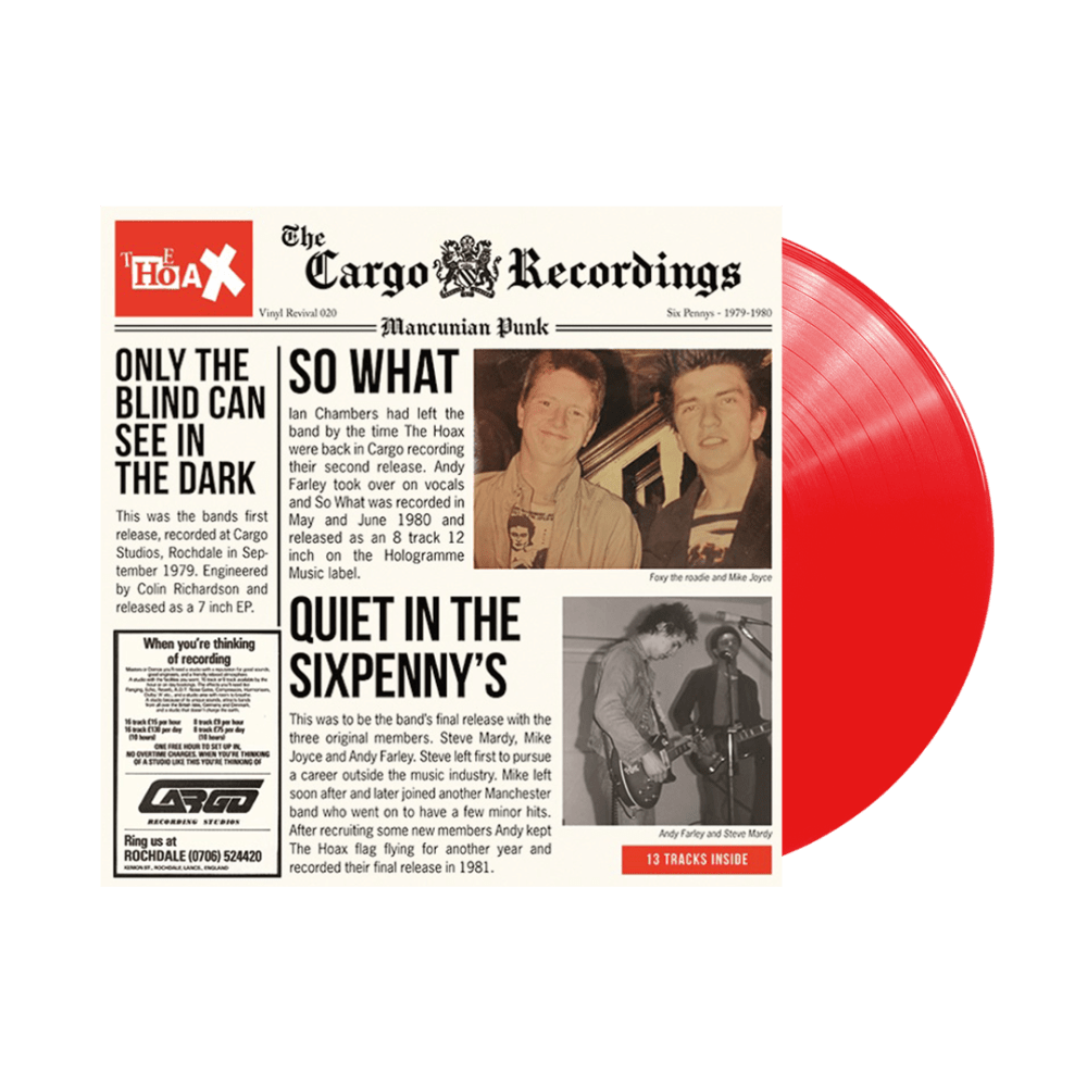 The Hoax - So What / Cargo Recordings RSD 2023 Red Vinyl