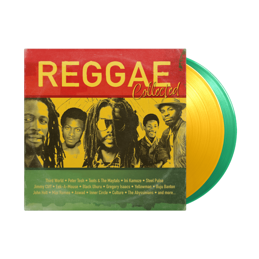 Various Artists - Reggae Collected Yellow & Green Double Heavyweight Vinyl