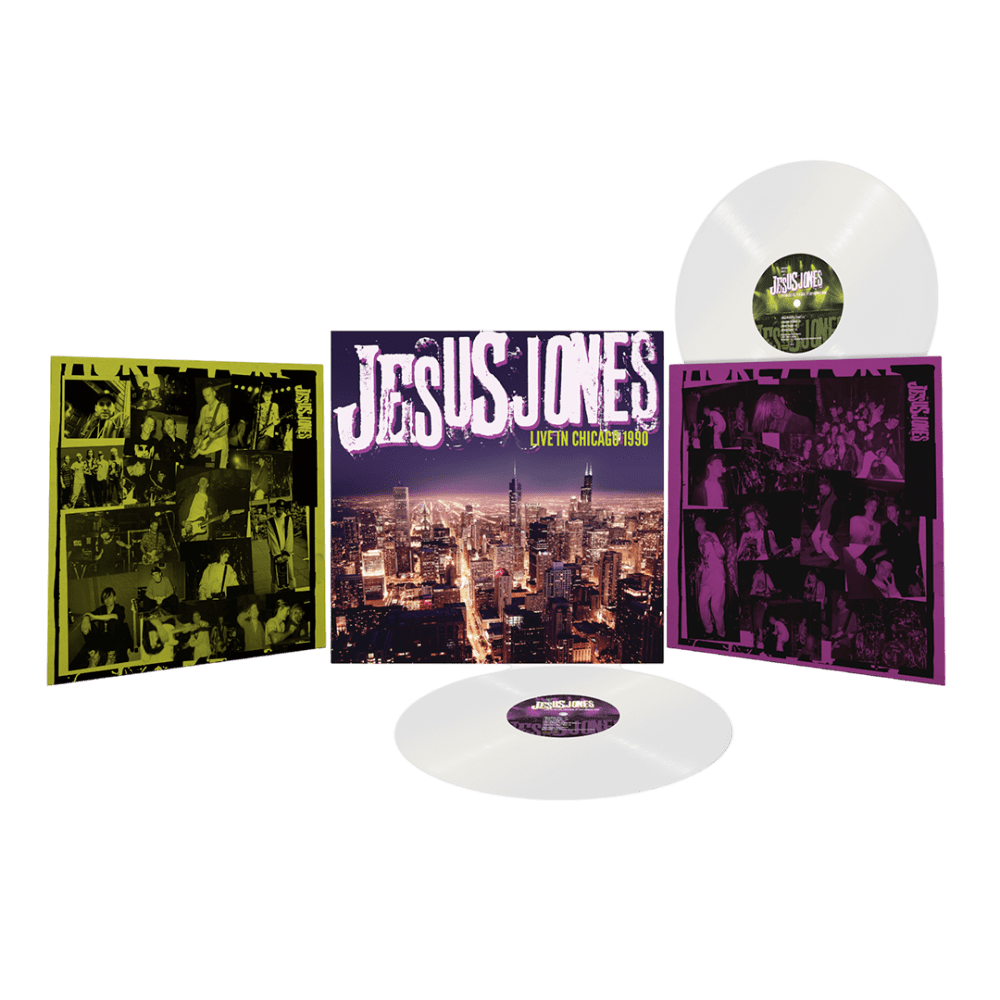 Jesus Jones - Live in Chicago 1990 RSD 2023 White Double-Vinyl