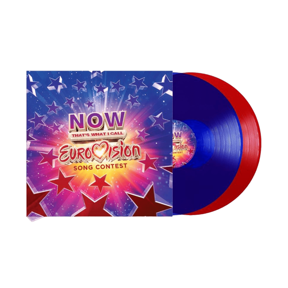 Various Artists - NOW Thats What I Call Eurovision Song Contest Translucent Blue & Red Double-Vinyl