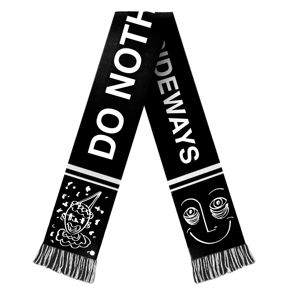 Do Nothing Scarf - Snake Sideways Scarf