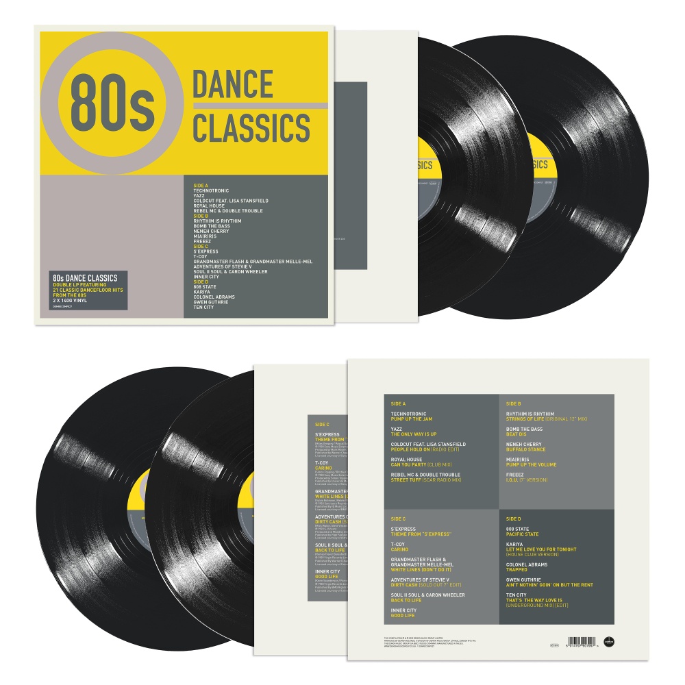 Various Artists - 80s Dance Classics Double Vinyl