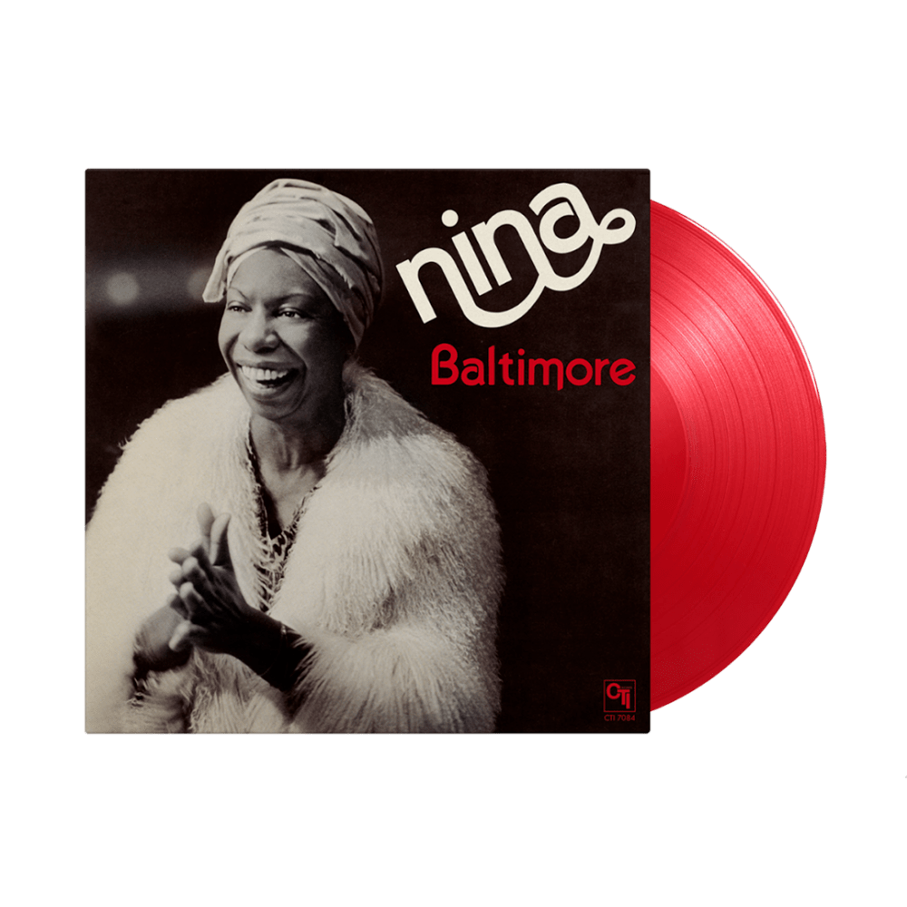 Nina Simone - Baltimore Translucent Red Heavyweight Vinyl